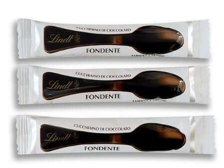 10 pcs Teaspoons Dark Chocolates - 105gLINDT Online now