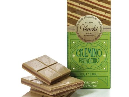 Pistachio Cremino Chocolate bar - 110g bar VENCHI Online now