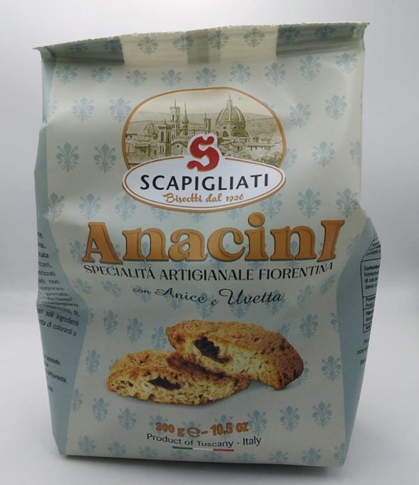 Anacini Anice e Uvetta Scapigliati 300g on Sale