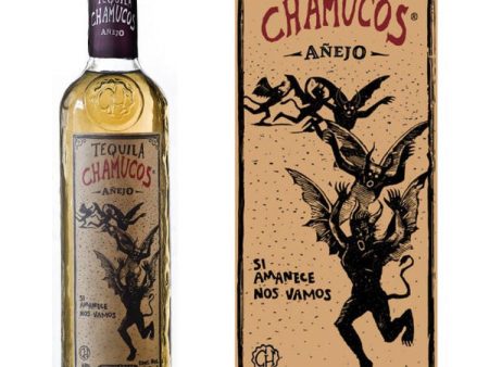 Chamucos Tequila Anejo For Sale