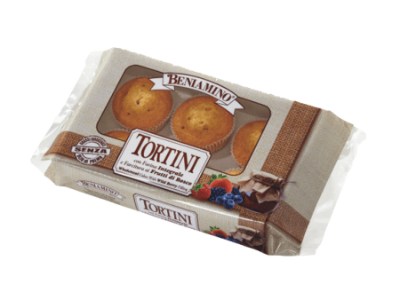 Tortini vaschetta con farina integrale farciti ai frutti di bosco pezzi 6 Beniamino Discount