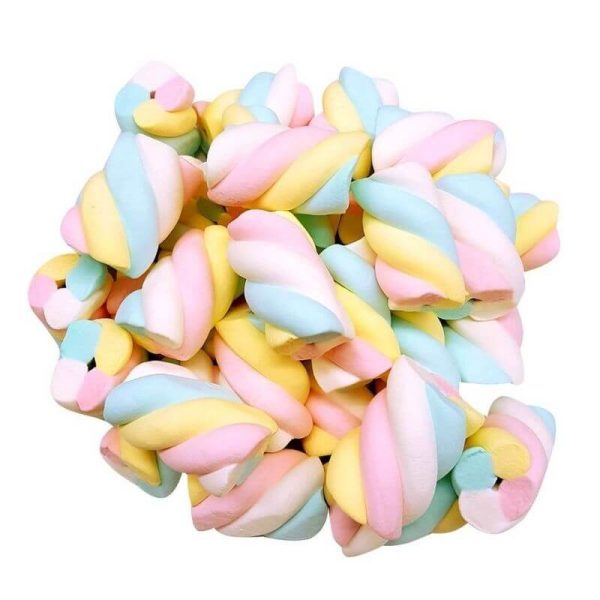 Colored twist marshmallows - 1Kg CASA DEL DOLCE For Cheap