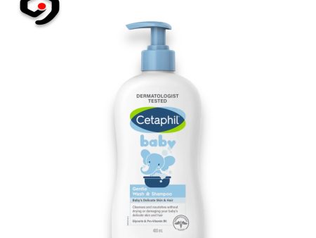 Cetaphil Baby Gentle Wash & Shampoo 400ml Online now