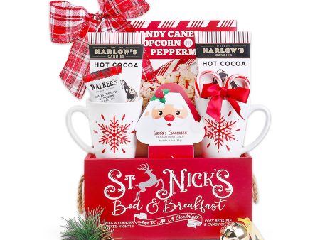 St. Nick s Bed & Breakfast Red Gift Crate Sale