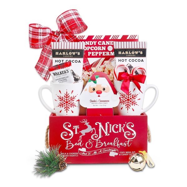 St. Nick s Bed & Breakfast Red Gift Crate Sale