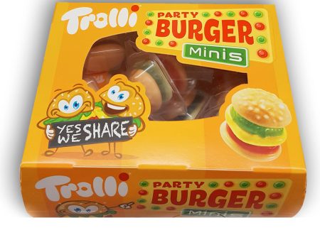 Mini Burger Box - 150g pack TROLLI For Cheap