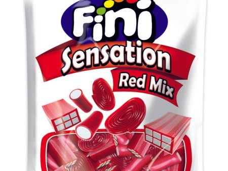 Busta Caramelle Gommose Sensation Red Mix Fini g. 150 For Cheap