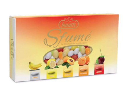 Tenerezze Sugared Almond Orange Sfumè - 1kg box BURATTI Online now