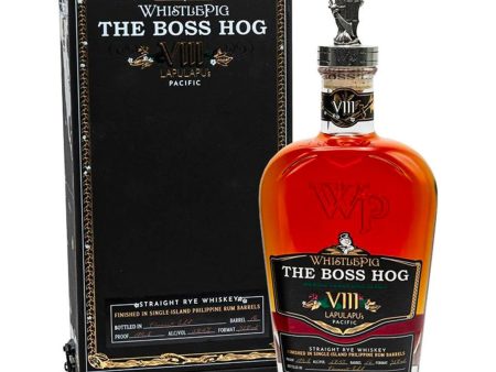 WhistlePig The Boss Hog VIII: LapuLapu s Pacific Straight Rye Whiskey Online Sale