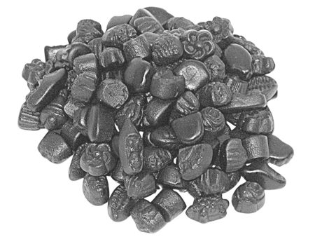 Mascherotti gummy Licorice - 1kg ITALGUM Hot on Sale