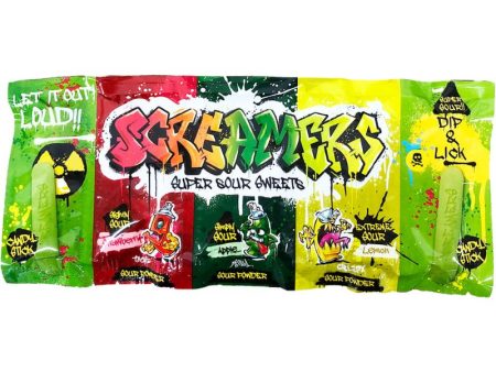 Screamers Dip&lick super sour - 40g ZED CANDY Online now