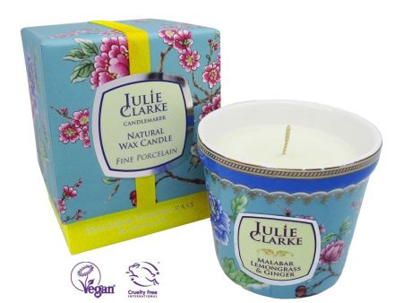 Add a Luxury Julie Clarke Candle - Malabar, Lemongrass & Ginger on Sale