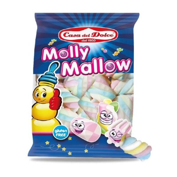 Colored twist marshmallows - 1Kg CASA DEL DOLCE For Cheap