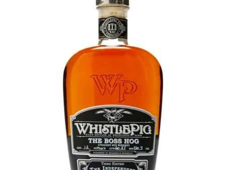 WhistlePig The Boss Hog III: The Independent Straight Rye Whiskey For Cheap