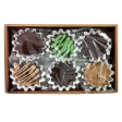 Gourmet Fudge Candy Gift Box 6 Flavors  Chocolate, Rocky Road Fashion