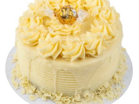 The White Chocolate Lindt 6  Cake For Cheap