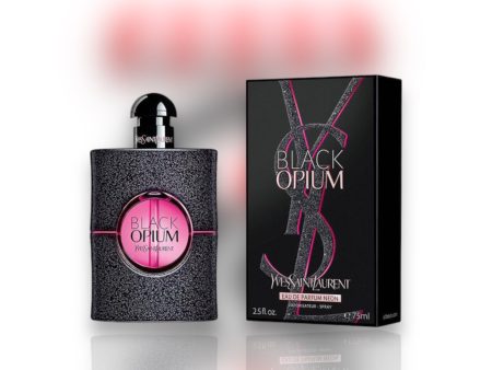 YVES SAINT LURENT BLACK OPIUM EAU DE PARFUME NEON 75ML Online now