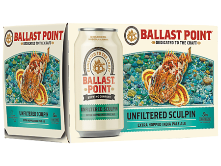 Ballast Point Unfiltered Sculpin Ipa Beer 6pk For Cheap