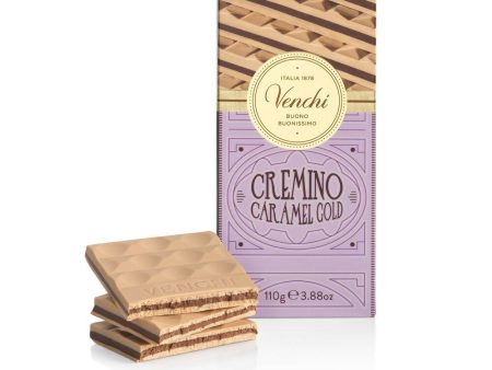 Tavoletta Cremino Caramel Gold 110g Venchi Online now