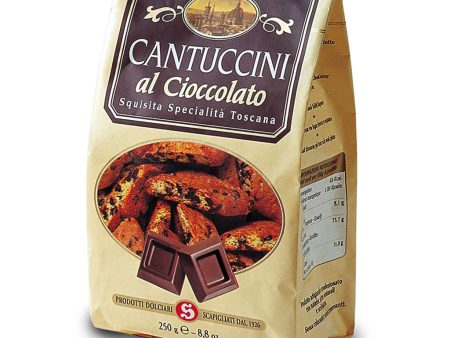 Cantucci al cioccolato gr.250 Scapigliati on Sale