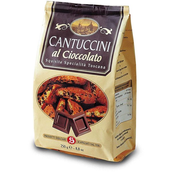 Cantucci al cioccolato gr.250 Scapigliati on Sale