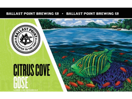 Ballast Point Citrus Cove Gose Beer 6 Pack Sale