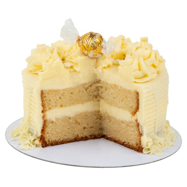 The White Chocolate Lindt 6  Cake For Cheap