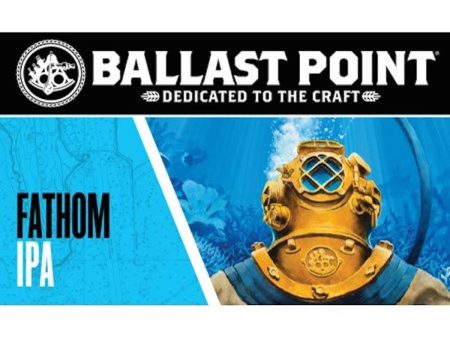 Ballast Point Fathom IPA Beer 6pack Supply