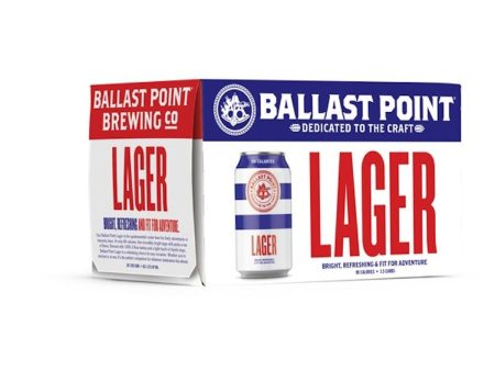 Ballast Point Lager Beer 6 Pack Hot on Sale