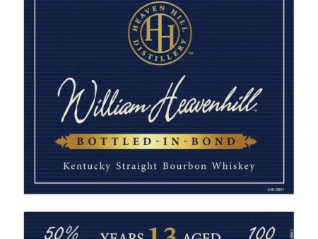 William Heavenhill 13 Year Bottled-In-Bond Straight Bourbon Online