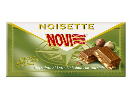 Milk Chocolate with hazelnut bar - 100g NOVI Supply