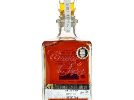 Cava De Oro Extra Anejo Tequila Sale