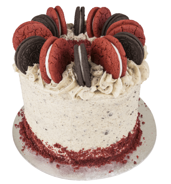 The Red Velvet Cookie & Cream Cake Online Hot Sale