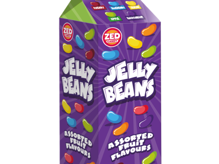 Jelly Beans assortiti Brick 400g  Zed Candy Online