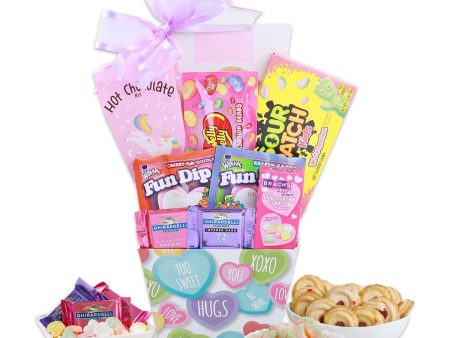 Hugs & Kisses Valentine’s Day Candy Gift Online now