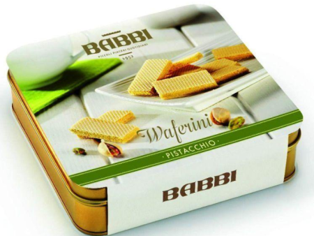 Scatola Waferini Oro Pistacchio - Gr. 190 Cheap