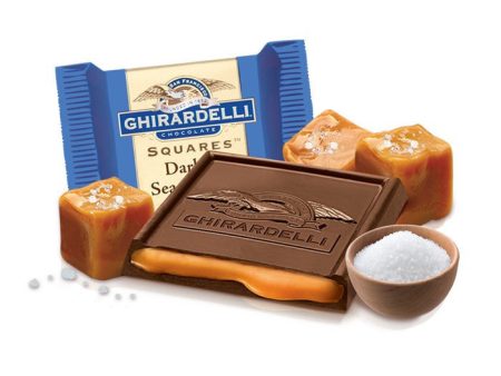 Ghirardelli Dark Salted Caramel Squares Cheap