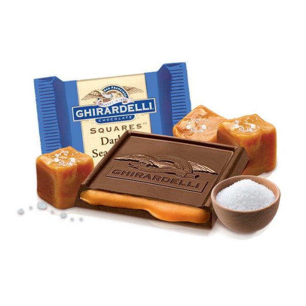 Ghirardelli Dark Salted Caramel Squares Cheap