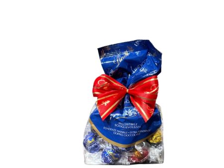 Sacchetto Lindor Assortiti Fondenti 287g Lindt For Cheap