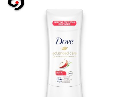 Dove Advanced Care Apple & White Tea Deodorant Stick 74g Hot on Sale