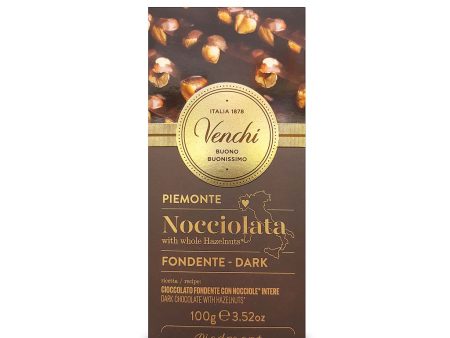 Tavoletta Nocciolata Piemonte Fondente 60 % Venchi g. 100 Fashion