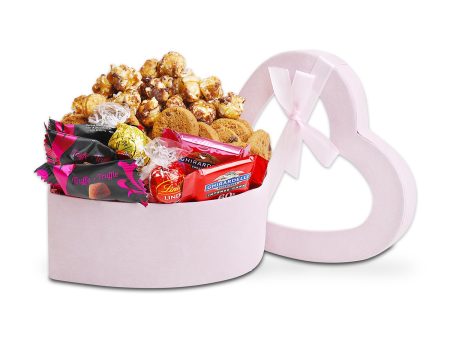 Pink Heart Shaped Box of Chocolates Hot on Sale