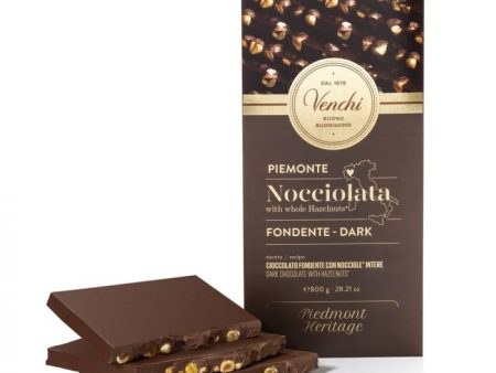 Maxi bar Nocciolata Dark Chocolate with Hazelnuts - 800g VENCHI Cheap