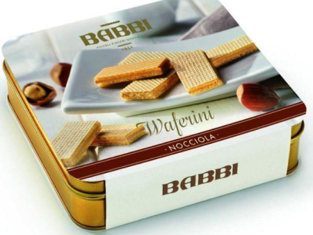 Scatola Waferini Oro Nocciola gr. 190 Babbi Online