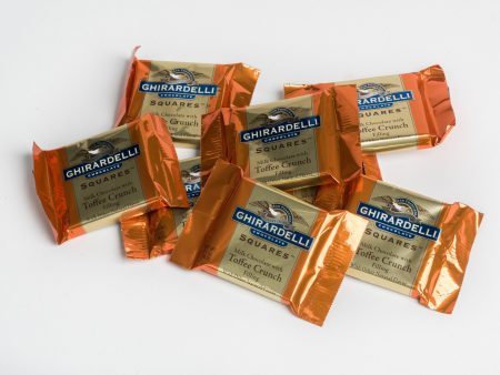 Ghirardelli Toffee Crunch Milk Chocolate Squares Online