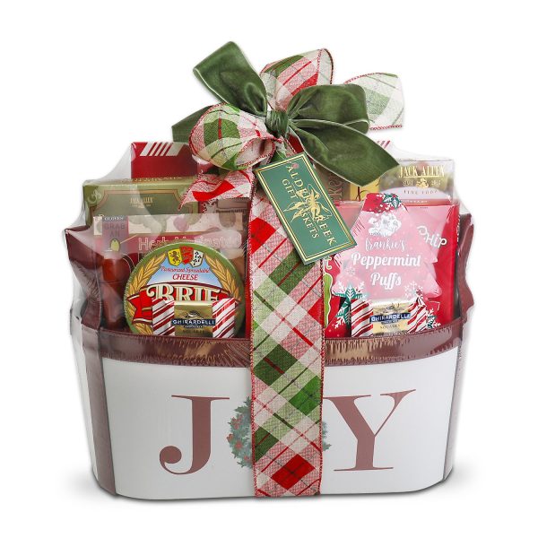 Holiday Joy Gift Basket For Cheap