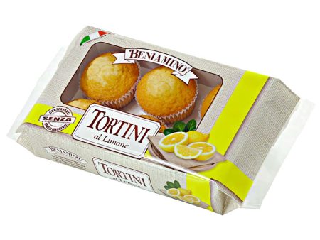 Tortini vaschetta al limone pezzi 6 Beniamino Online now