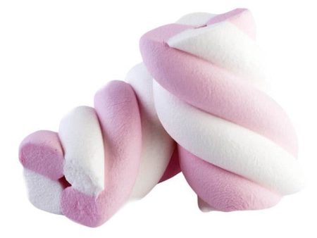 Estruso pink & white Marshmallow candies- 1kg LE MONELLE Discount