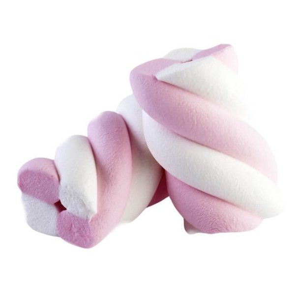 Estruso pink & white Marshmallow candies- 1kg LE MONELLE Discount