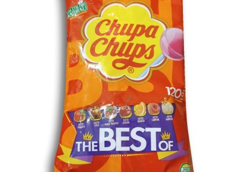 CHUPA CHUPS 120 Mixed Fruits and Cola Lollies - 1,4 kg Bag Online Sale